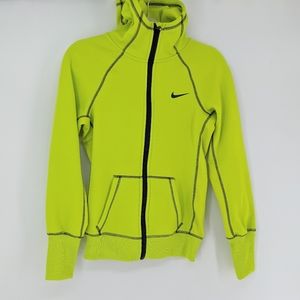 lime green nike hoodie
